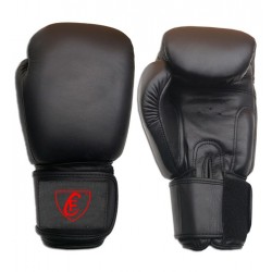 New Men's 2015 Boxing Gloves Cowhide Leather,Black