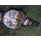 WWF WWE Smoking Skull Championship Wrestling Leather belt