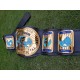 WWF WWE World Intercontinental Championship Wrestling Leather belt 