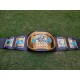 WWF WWE World Intercontinental Championship Wrestling Leather belt 